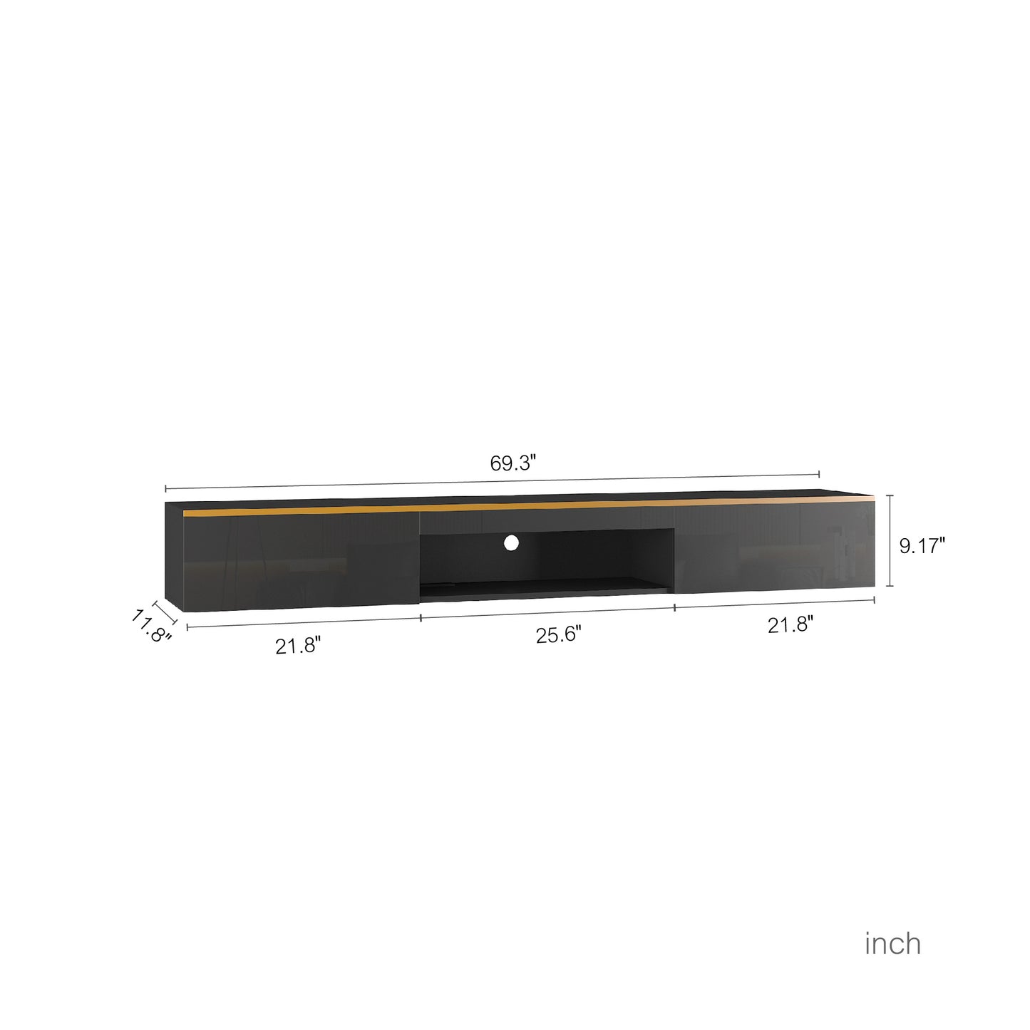 Viva Solis Nebula Floating LED TV Stand