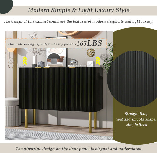 Viva Solenne Luxe Modern Sideboard Cabinet