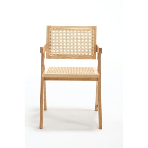 Viva Elite Sevilla Handwoven Cane & Solid Wood Armchair Set