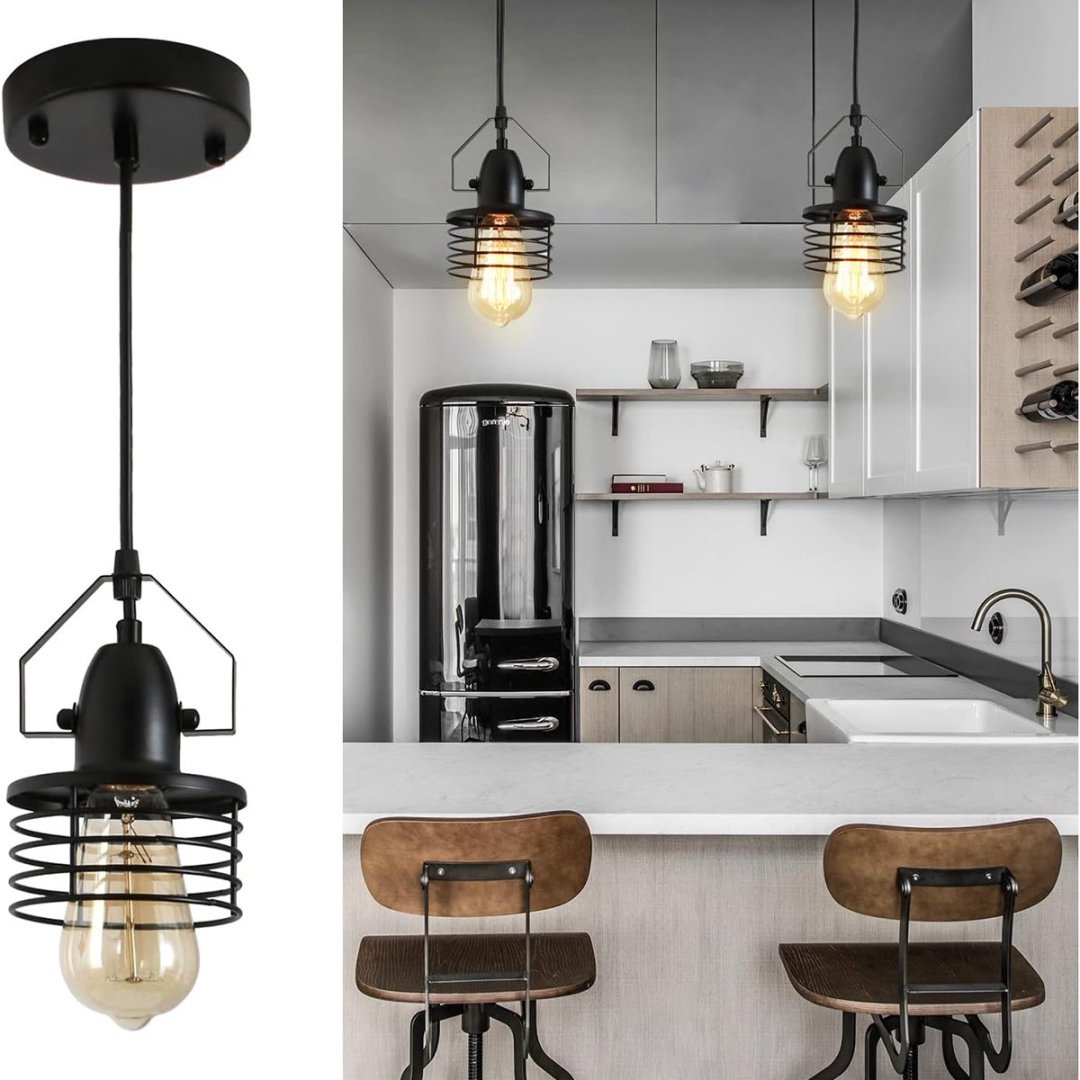 Viva Veranda Collection: The Forge Noir Cage Pendant
