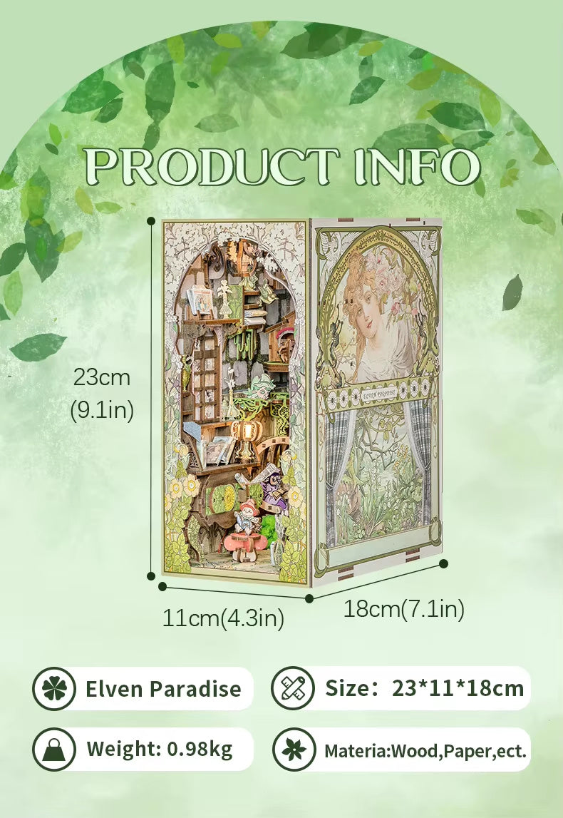 Viva Sylpharia Collection: Viva Sylpharia Elven Paradise 3D Wooden Dollhouse Kit