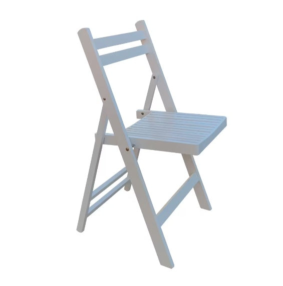Viva Solara Slatted Wood Folding Event Chairs