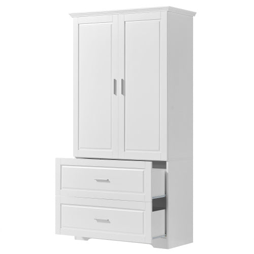 Tall Bathroom Storage Cabinet – Elegant & Space-Saving Organizer