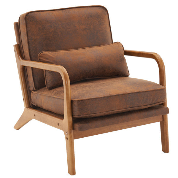 Viva Solène Armrest Orange Lounge Chair