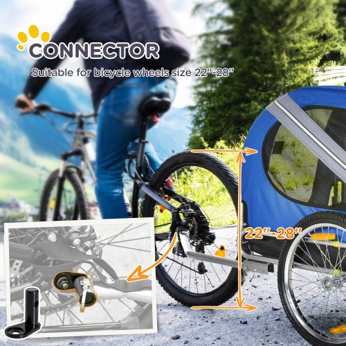 Viva PetVoyage Collection: Tri-Entry Luxe Dog Bike Trailer