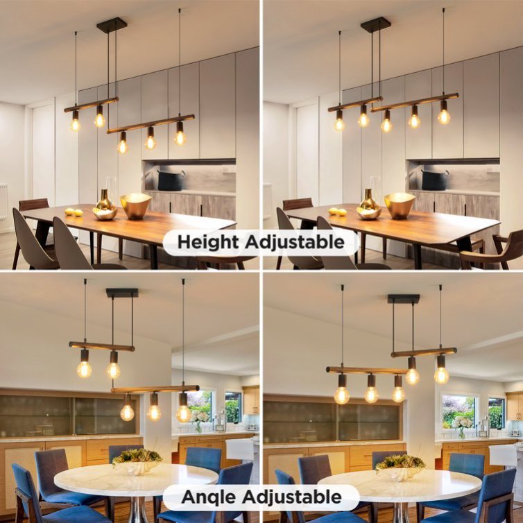 Viva Montage 5-Light Island Pendant