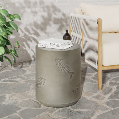 Viva Marina Side Table – A Sculptural Touch of Coastal Charm