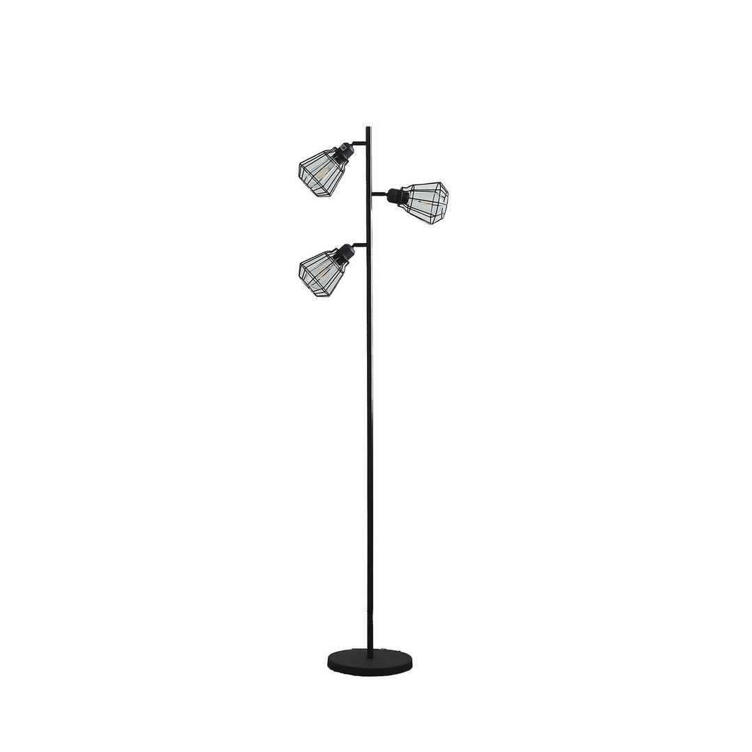 Viva Smart Adjustable Cage Shade Floor Lamp