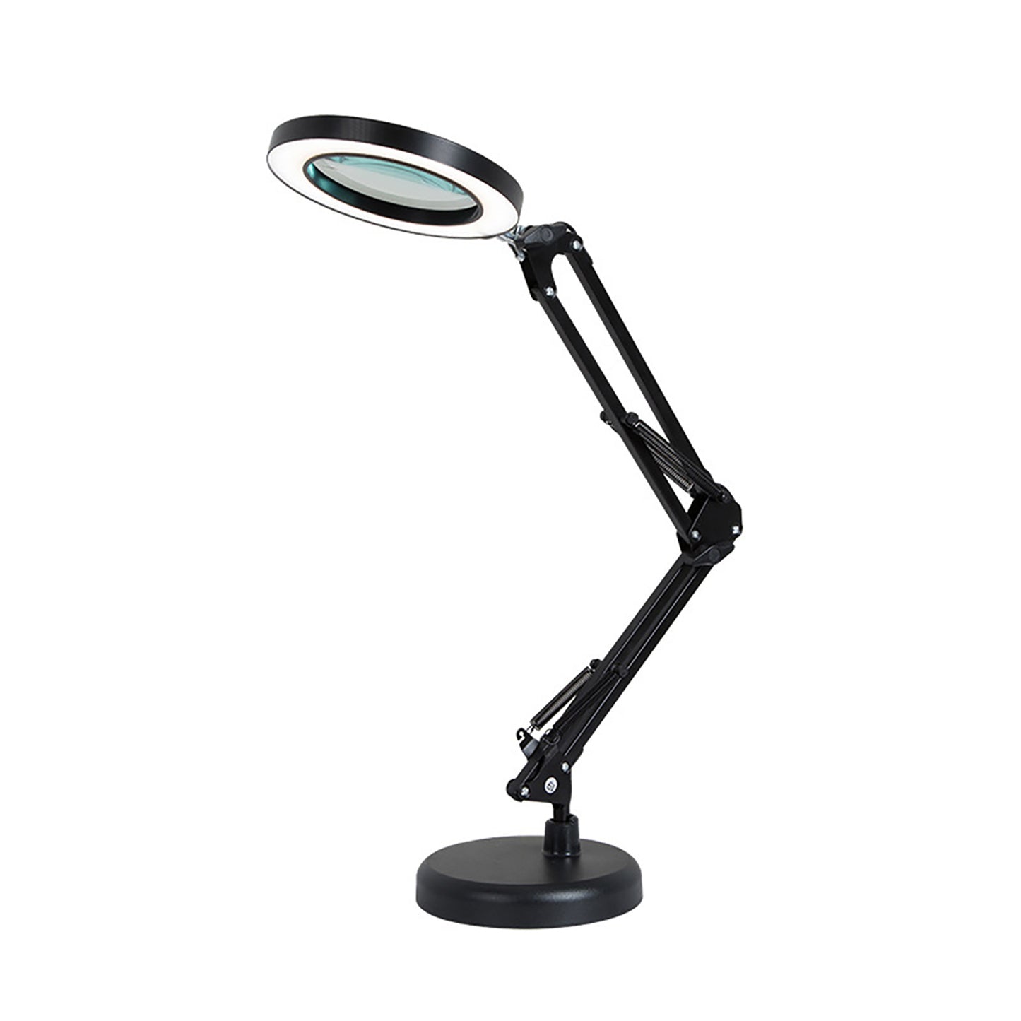 Premium LED Magnifying Glass Lamp β Adjustable Brightness, Foldable, USB-Powered