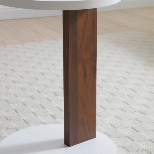 Viva Cove C-Shaped Rustic Side Table
