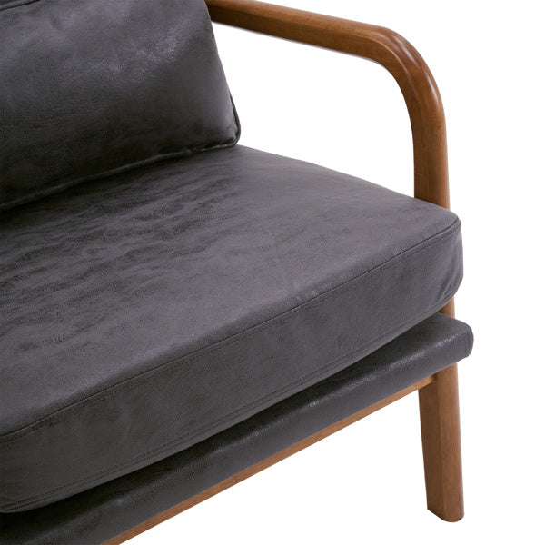Viva Atelier Collection: The Beaumont Oak Armrest Indoor Lounge Chair