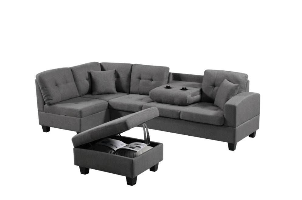 Viva Elite Élan Sectional Sofa with Ottoman – The Future of Modular Living