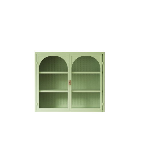 Viva Verdea Two-Door Glass Wall Cabinet