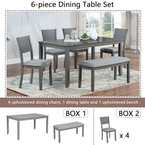 Viva Elite 6-Piece Wooden Dining Collection – The Future of Complete Family Gathering