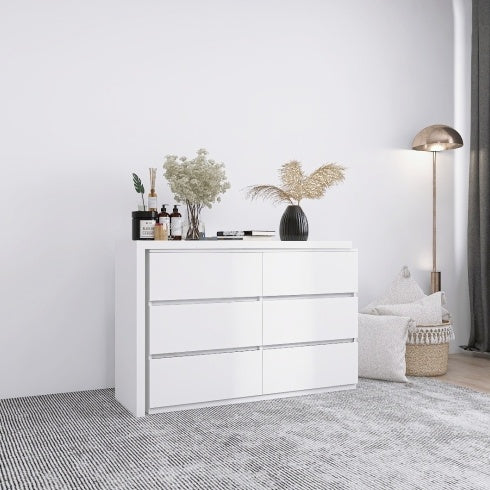 Viva Elite White Vanity Desk Collection - The Future of Sleek Functionality