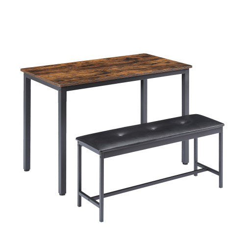 Viva Atelier Collection: Viva Atelier Ironwood Industrial Dining Set
