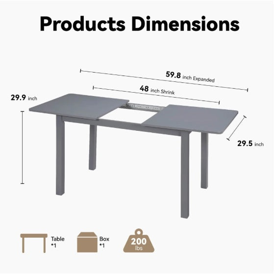 Viva Smart Extendable Dining Table