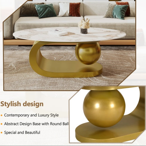 Viva Elite Sintered Stone Oval Coffee Table – The Future of Living Room Architecture