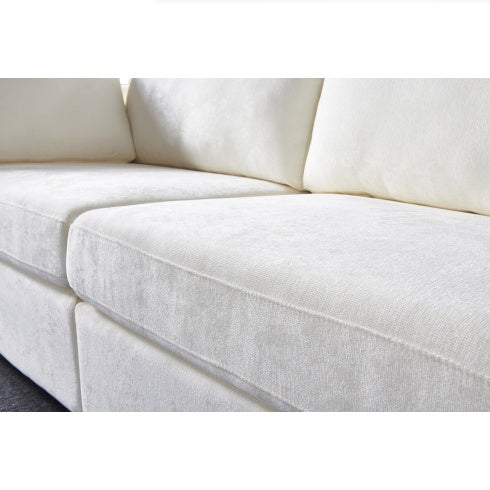 Viva Astrid Modular Sofa in Grey Chenille