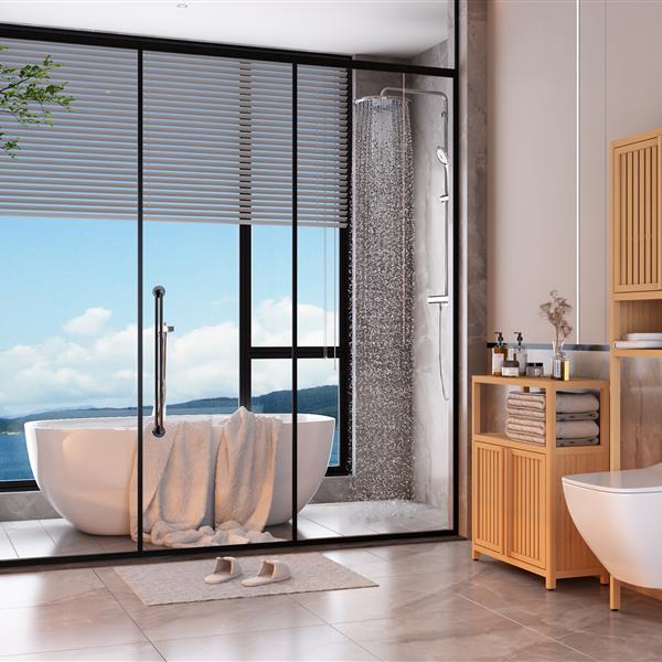Viva Verdure Bamboo Storage Cabinet