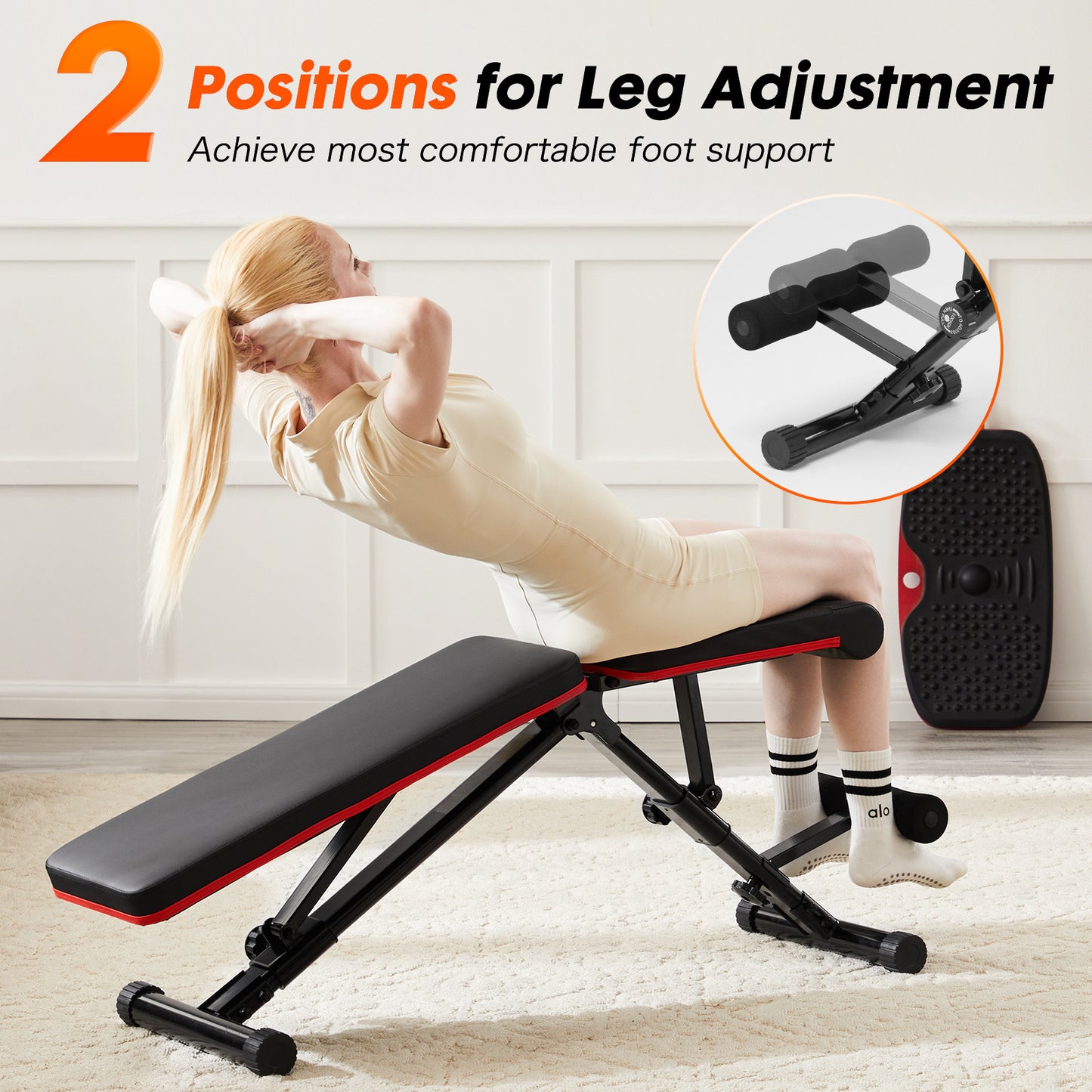 Viva Smart Living Collection: Adjustable Fitness Bench