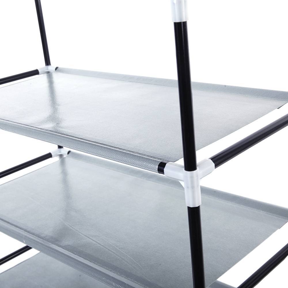 Viva Siena 9-Compartment Fabric Shoe Rack