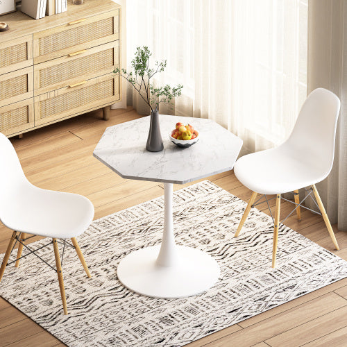 Viva Luxe Living Collection: Modern Octagonal Coffee Table