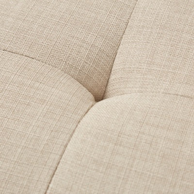 Viva Atelier Marais Beige Linen Lounge Chair