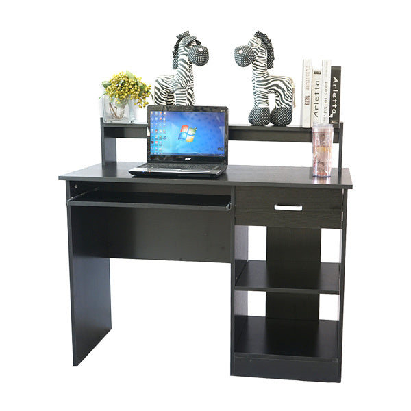 Viva WorkSmart Collection – 110x50x94cm Computer Desk with Drawer & Keyboard Tray