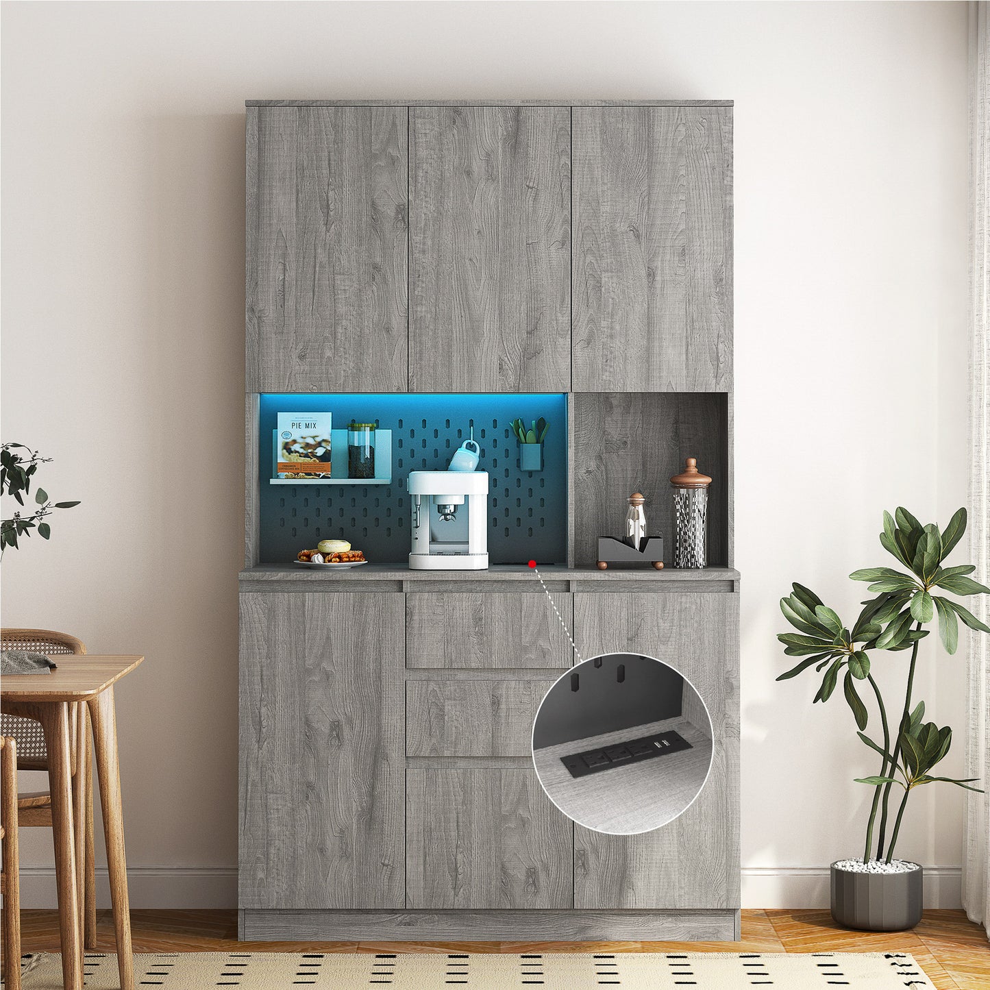 Viva Elite Elara Smart Pantry Cabinet – Where Kitchen Intelligence Meets Storage Excellence