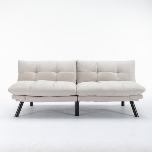 Viva Élan Cream Convertible Folding Sofa Bed