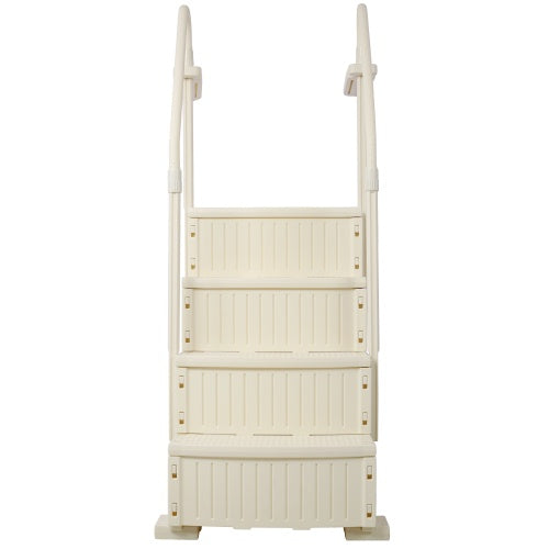 Pool Ladder Heavy-Duty 4 Safety Step For Above Ground Pools Stair Entry System With Handrails 400lbs