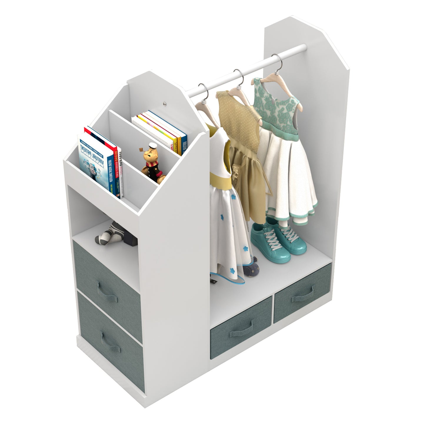 Viva Smart Living Collection: Children’s Clothing Storage Rack