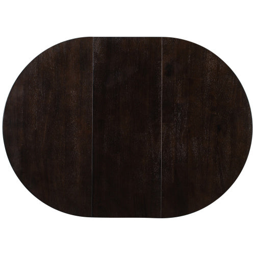 Viva Essentials Collection: 5-Piece Farmhouse Wooden Dining Table Set