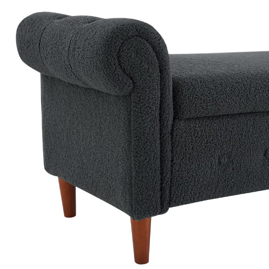 Viva Teddy Luxe Storage Stool
