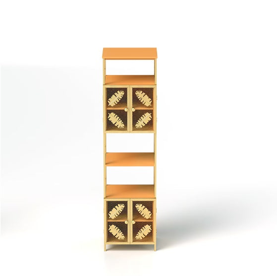 Viva Noir Collection: Viva Noir Slim Freestanding Tall Lockers