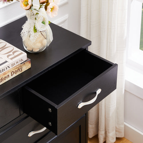 Viva Elite Smart 9-Drawer Console with Sliding Barn Door - The Future of Urban Elegance