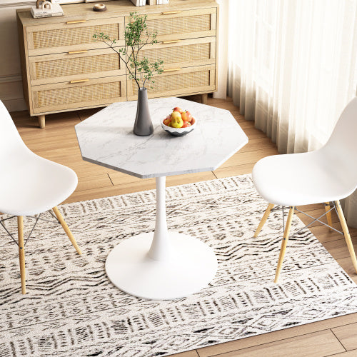 Viva Luxe Living Collection: Modern Octagonal Coffee Table