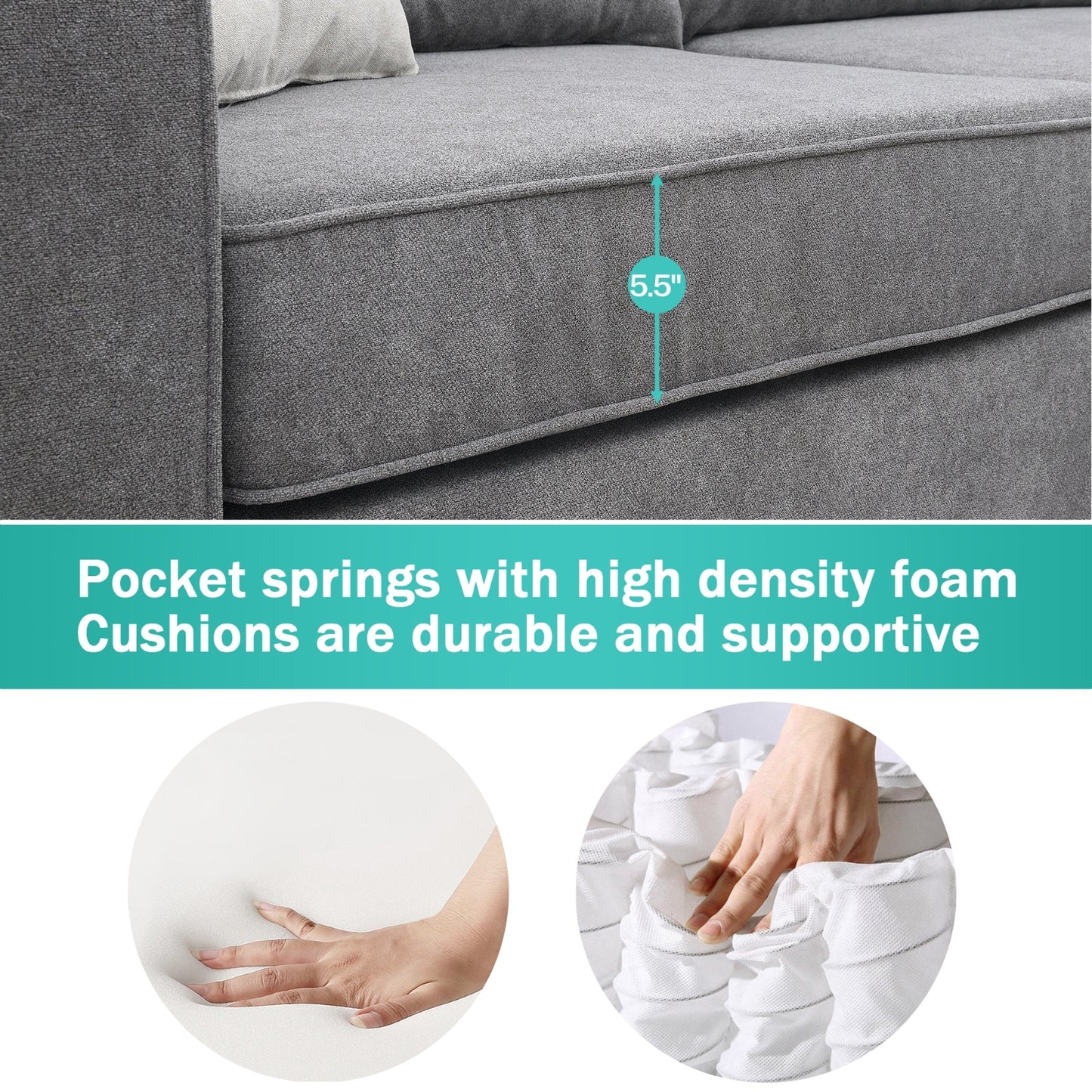 Viva Avalon L-Shape Sectional Sofa
