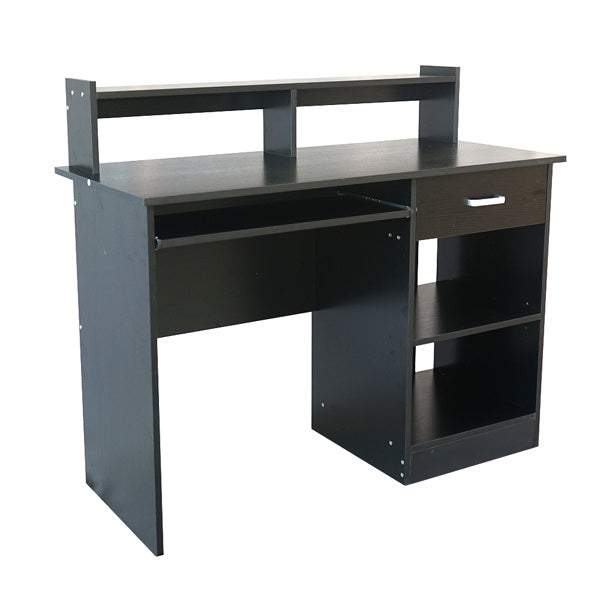 Viva WorkSmart Collection – 110x50x94cm Computer Desk with Drawer & Keyboard Tray