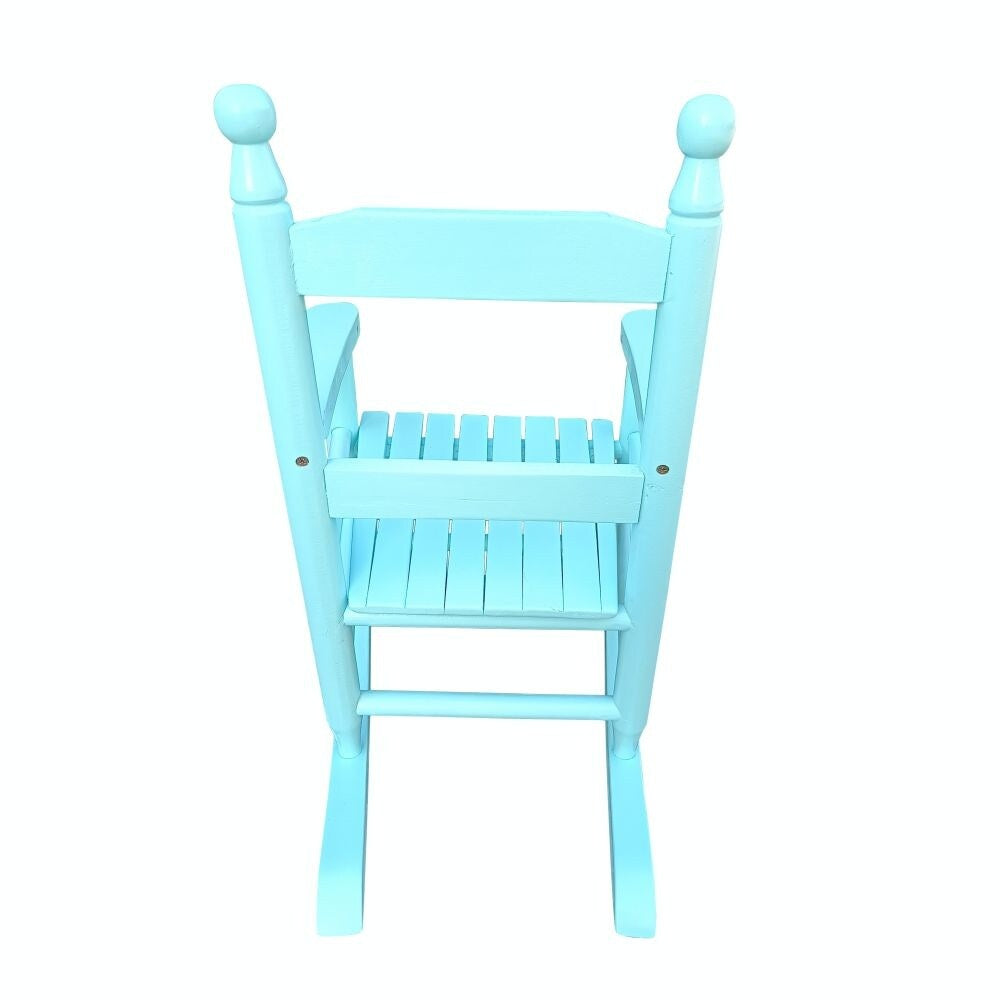 Viva Sprout Light Blue Children’s Rocking Oak Chair