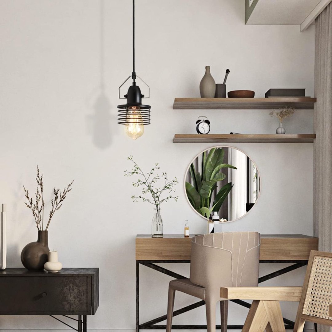 Viva Veranda Collection: The Forge Noir Cage Pendant
