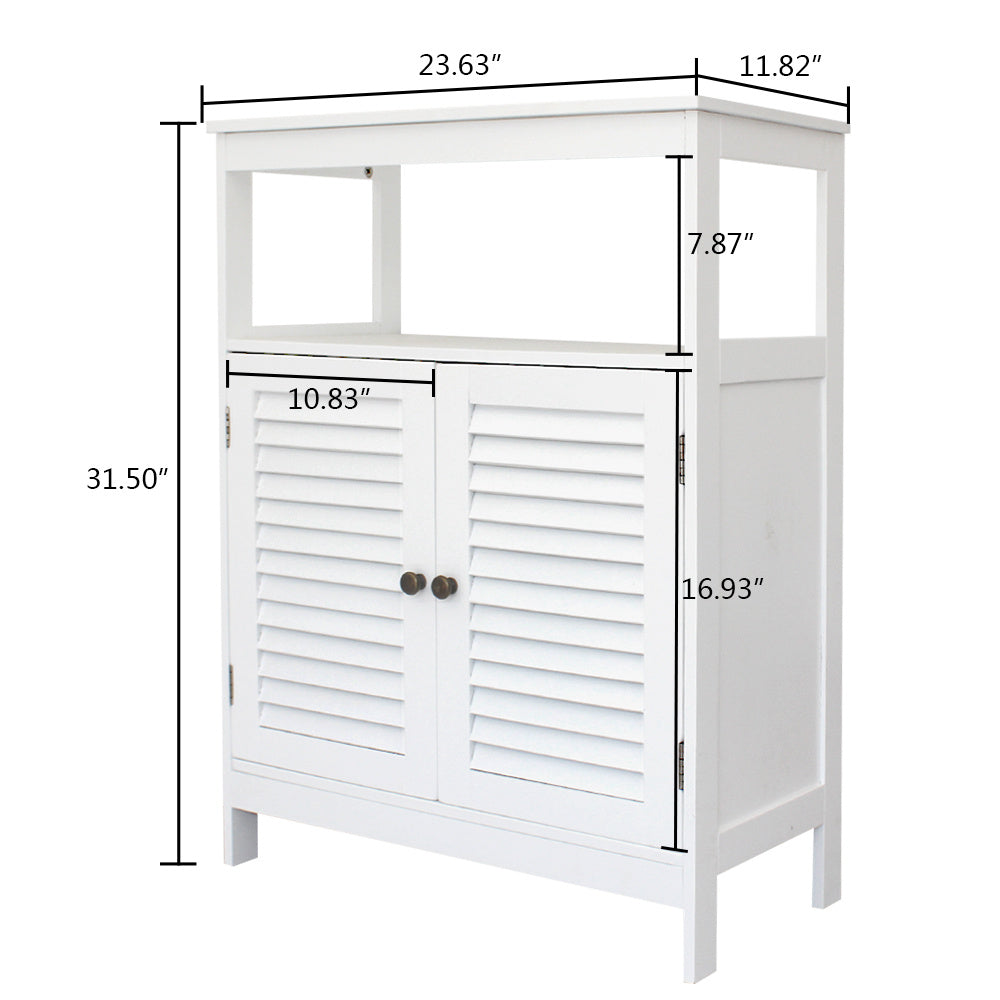 Two-Door Storage Cabinet – Elegant & Versatile Organization