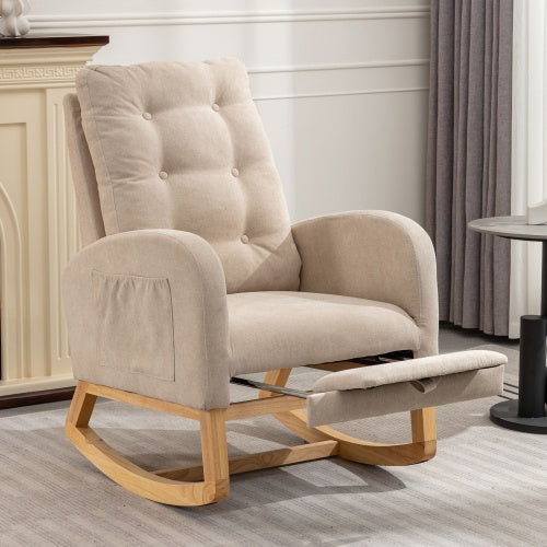 Viva Smart Living Collection: High-Back Accent Rocking Chair