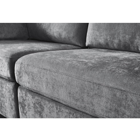 Viva Astrid Modular Sofa in Grey Chenille