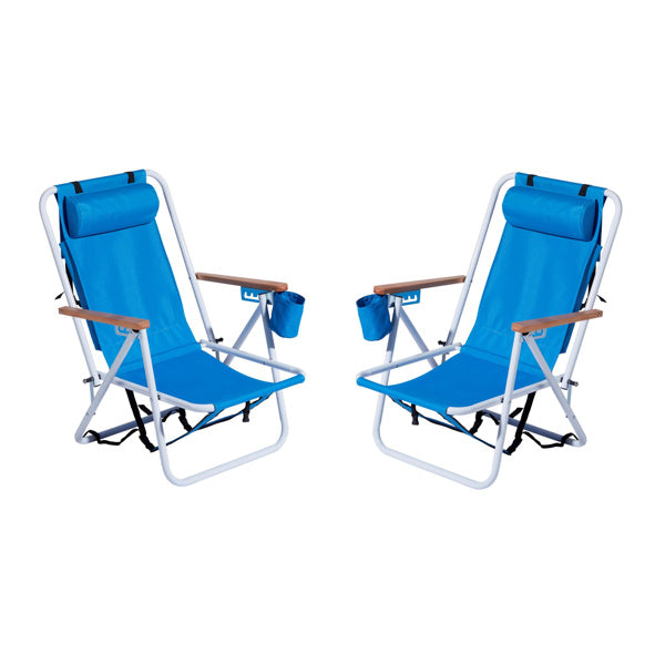Viva Coastal Collection: The Azure Folding Beach Chair
