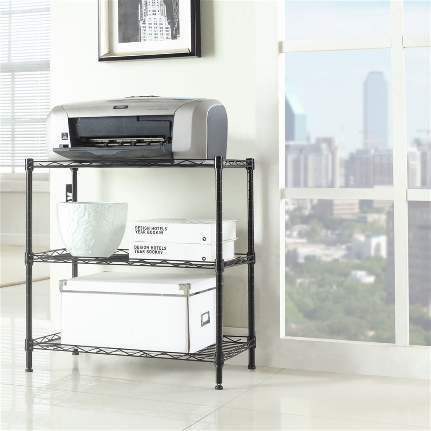 Three-tier Household Shelves, Kitchen Shelves, Storage Shelves, Microwave Storage Shelves