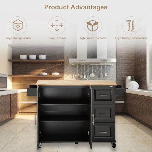 Viva Kitchen Atelier Collection: Siena Mobile Island Trolley