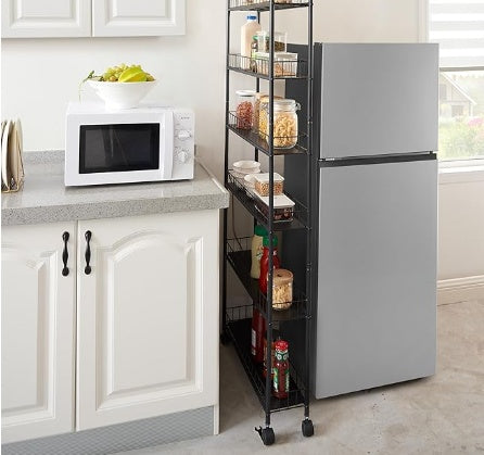 Viva Stratum Slim Rolling Shelves