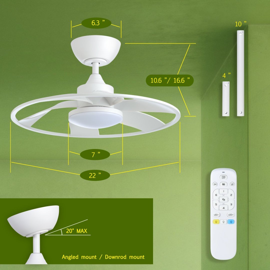 Viva Elite Light Pro Smart Ceiling Fan – The Future of Ambient Climate Architecture